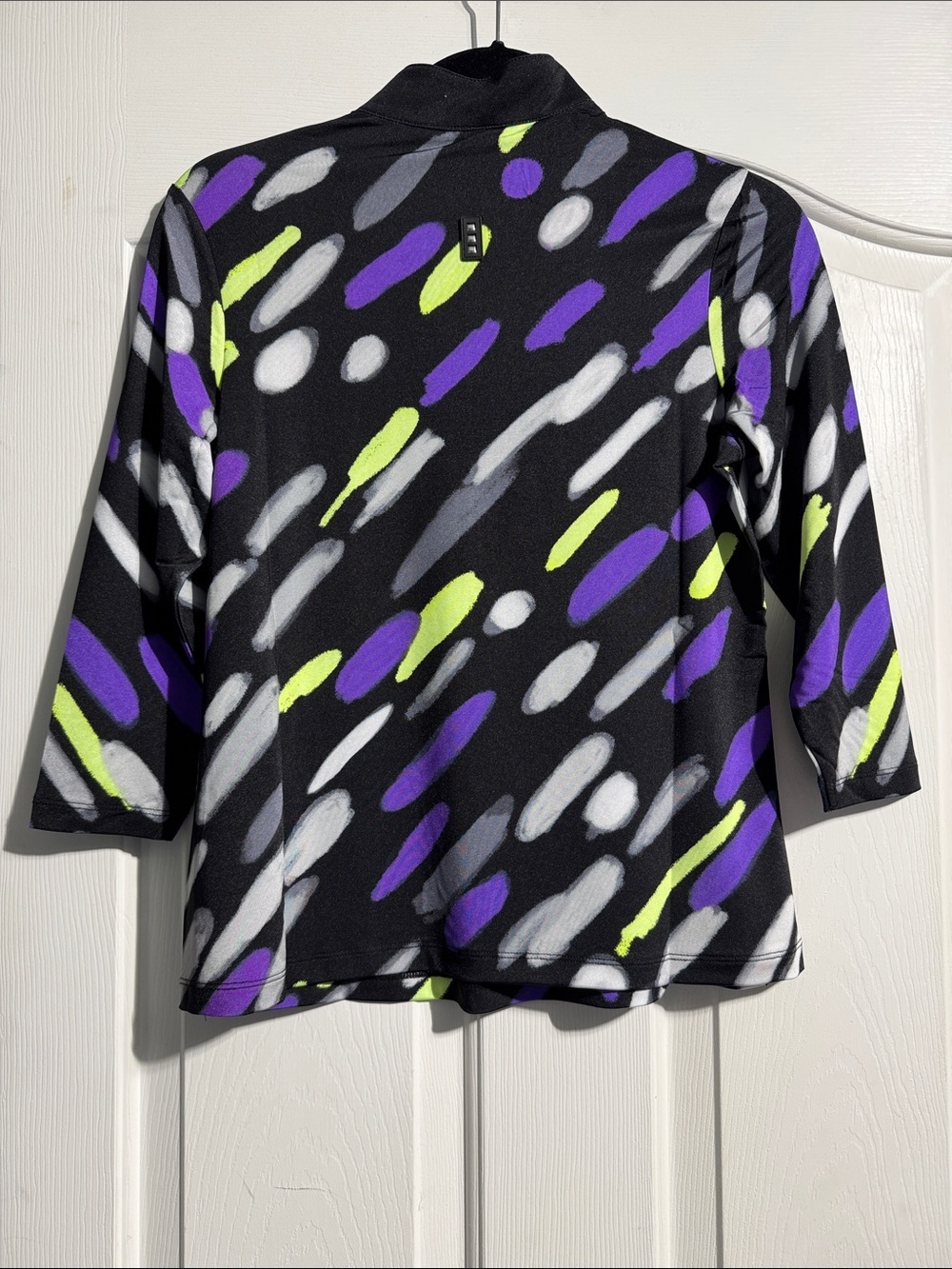 NWT Jamie Sadock Sunsense SPF 50 Golf Top XS 1/4 Zip Cooltrex UV Protection - Picture 2 of 13